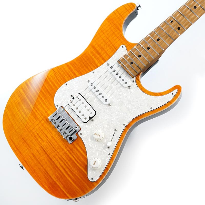 Suhr Guitars Standard Plus (Trans Amber Burst/Roasted Maple)の画像